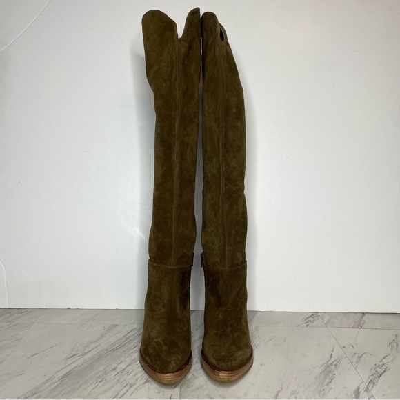 Free People Banks Slouch Suede Over the Knee Boot 6 1/2 - Picture 2 of 16